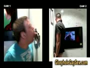 Slut misleads guy at gloryhole